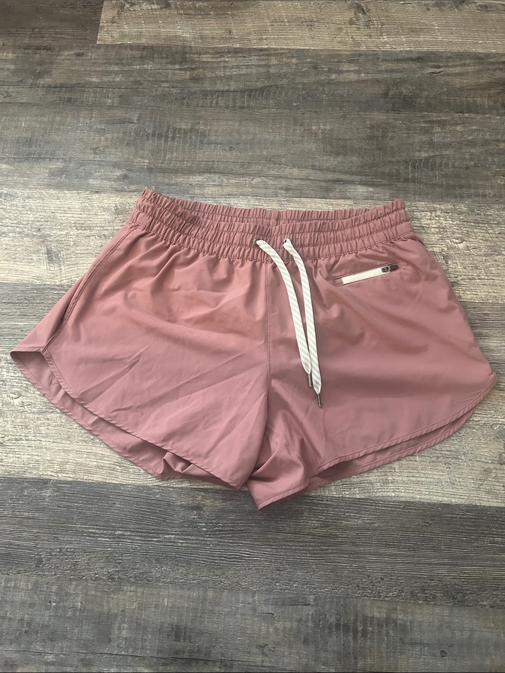 Vuori Women's Athletic Shorts in Dusty Rose
